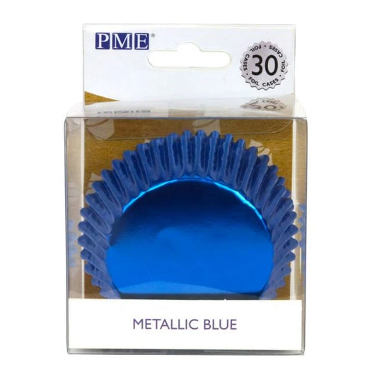 Blue Foil Baking Cups PK/30 PME