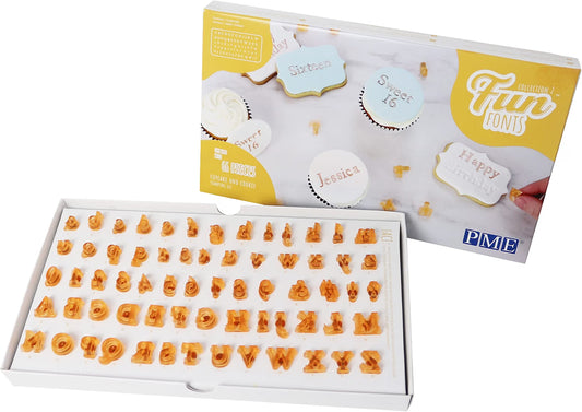 PME Fun Fonts Cupcake & Cookie Collection 2