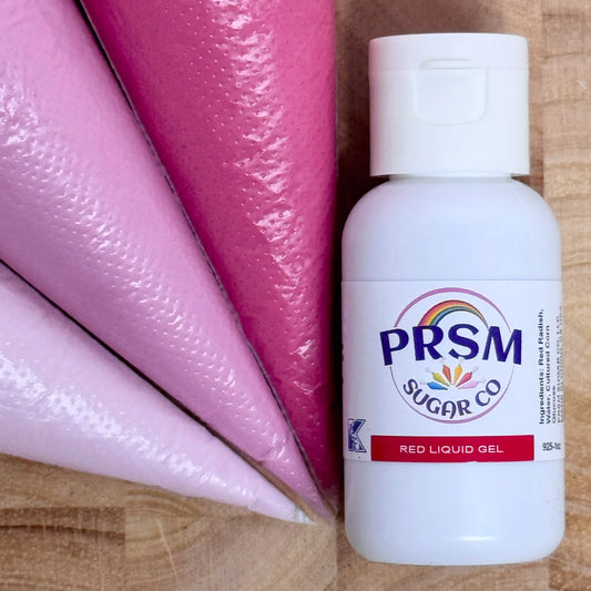 PRSM Red Liquid Gel Dye Free Food Color