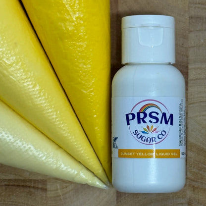PRSM Sunset Yellow Liquid Gel Dye Free Food Color