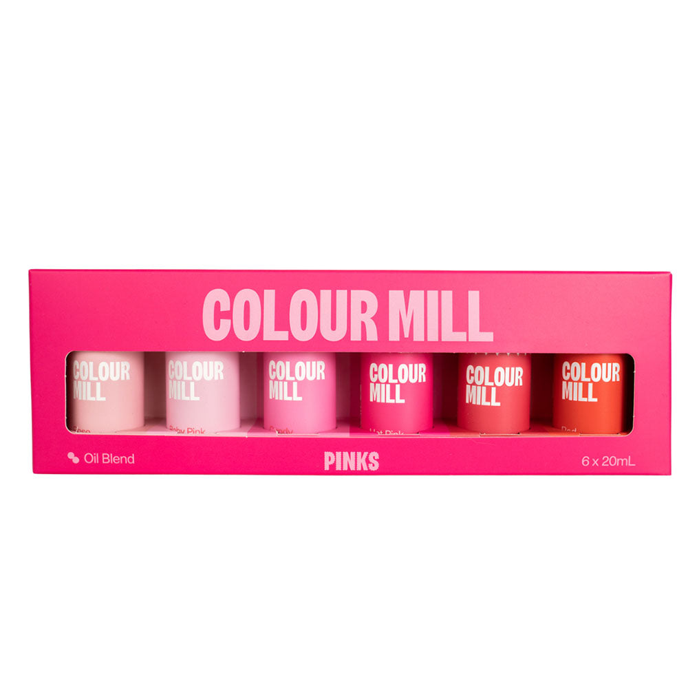 Pinks Colour Mill Oil Blend Set