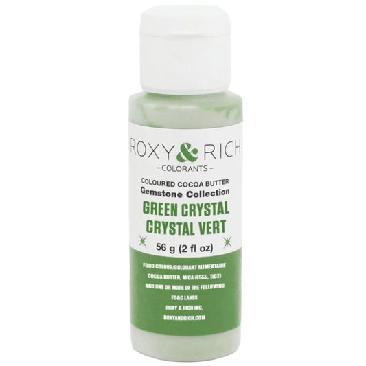 Roxy & Rich Green Crystal Cocoa Butter 2oz BG2-017