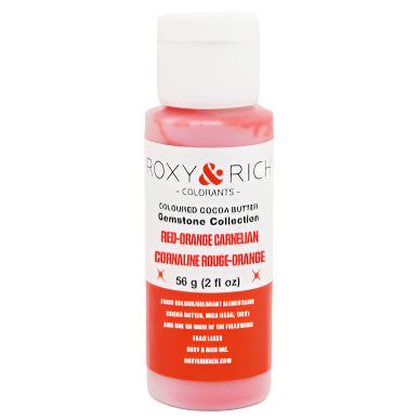 Roxy & Rich Red Orange Carnelian Cocoa Butter 2oz BG2-005