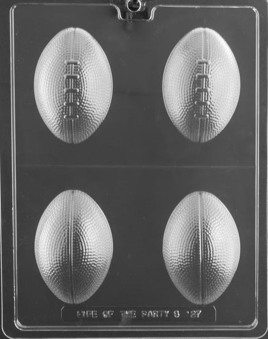 Small 3D Football  Chocolate Mold