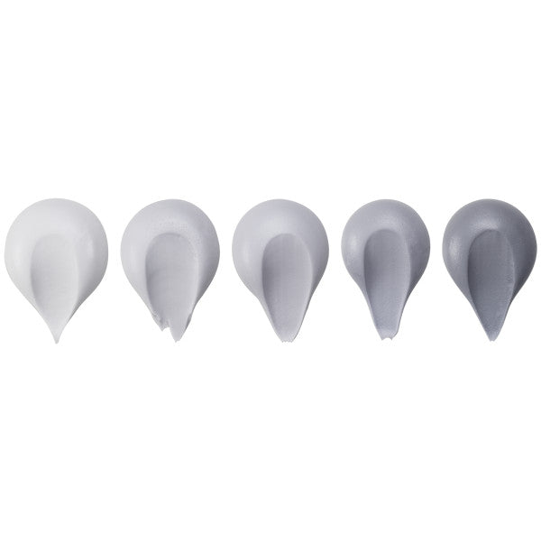 Stone Gray 4 oz Trend Gel Food Color Decopac 