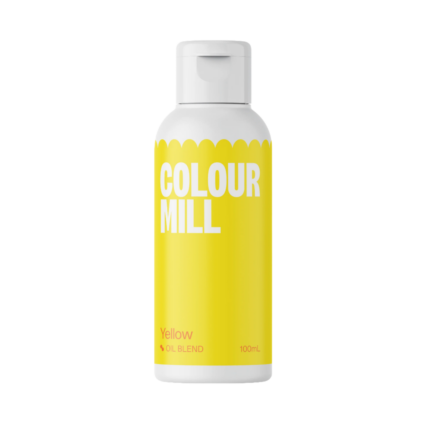 Yellow Colour Mill Oil Blend Food Color 100ml