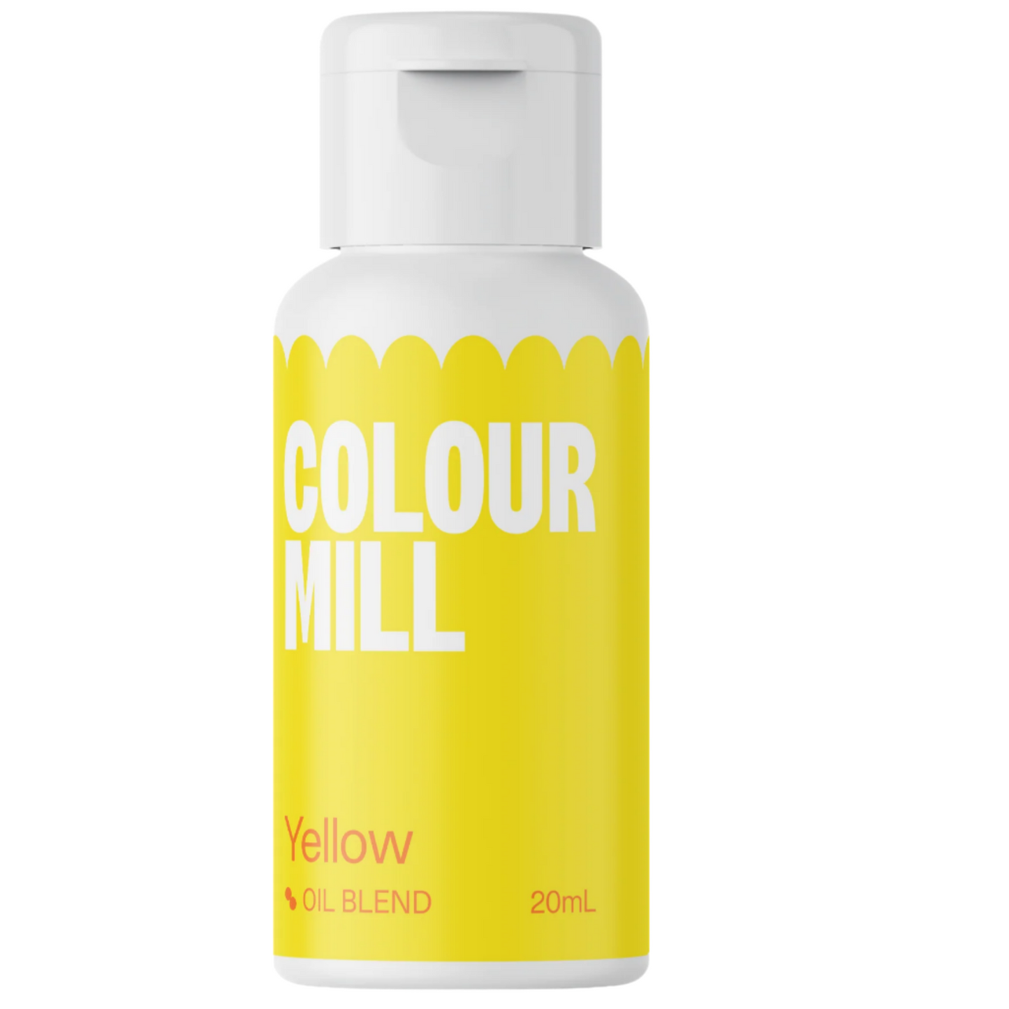 Yellow Colour Mill Oil Blend Food Color 20ml