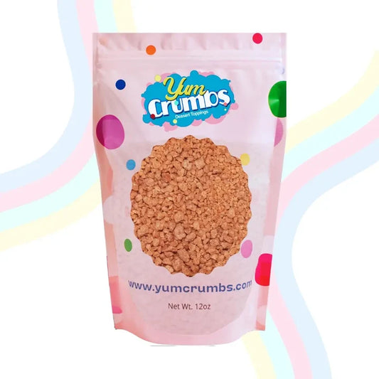 Yum Crumbs Salted Caramel Dessert Toppings 12 oz