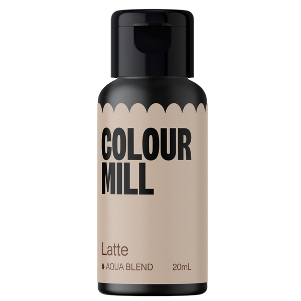 Latte Aqua Blend Colour Mill Food Color