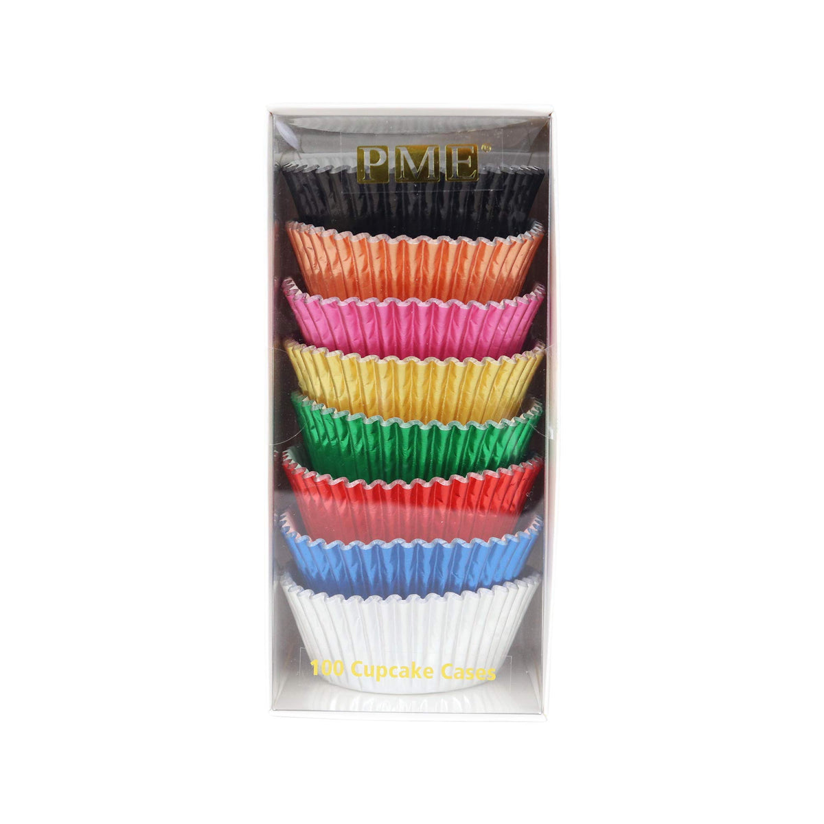 Assortment Metallic Foil Lined Baking Cups PK/100 PME