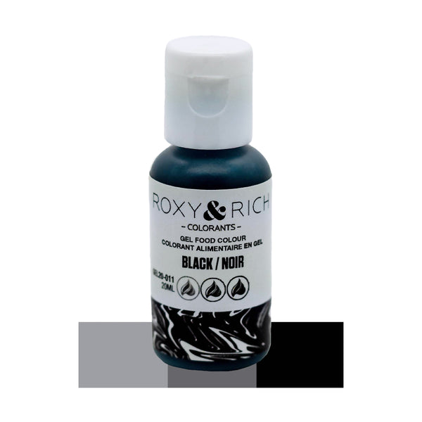 Black Oil-Based Gel Color Roxy & Rich