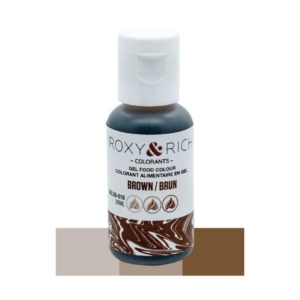 Brown Oil-Based Gel Color Roxy & Rich