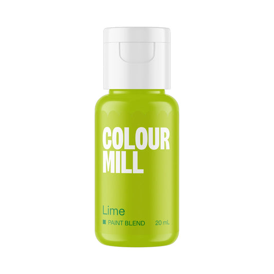 Lime Matte Paint Blend Colour Mill
