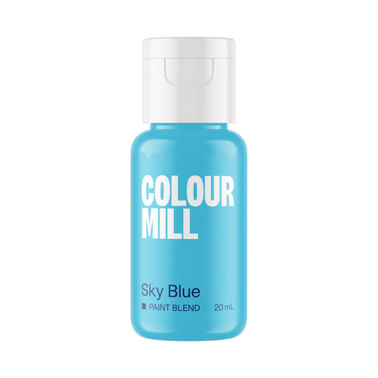 Sky Blue Matte Paint Blend Colour Mill