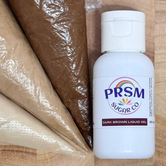 PRSM Dark Brown Dye Free Food Color