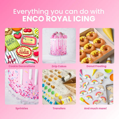 ENCO White Royal Icing Mix 1.1lb