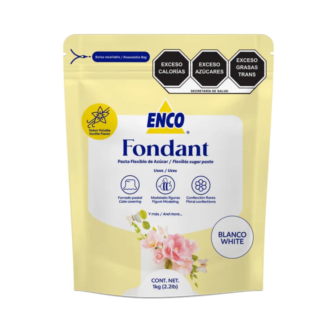 ENCO White Fondant 2.2lb