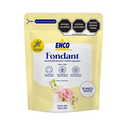 ENCO White Fondant 2.2lb