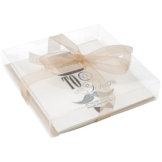 5-1/8"x1"x5-1/8" Crystal Clear Boxes