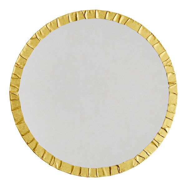 12" Gold Round Cake Drums Pk/6 Bakers Lane