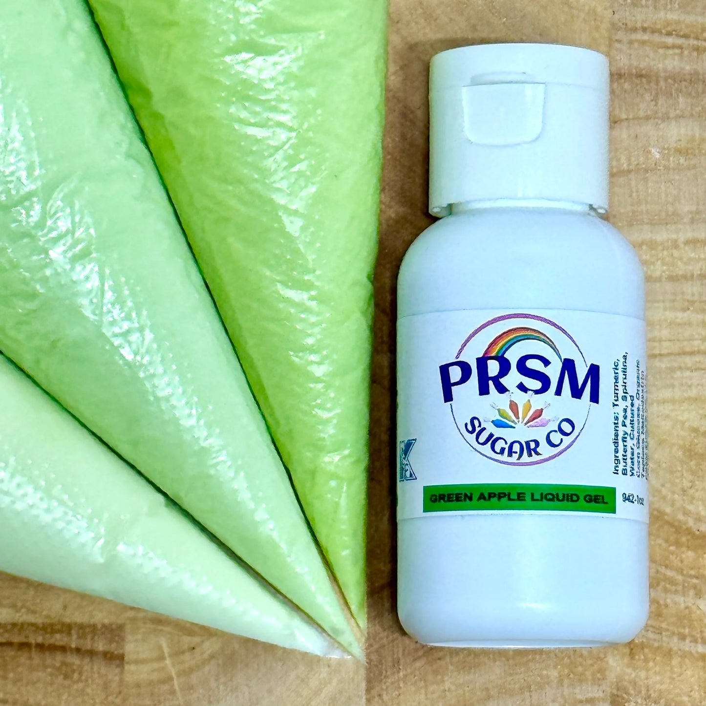 PRSM Green Apple Dye Free Food Color