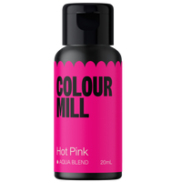 Hot Pink Aqua Blend Colour Mill Food Color