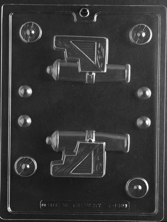 Pirate Cannon Chocolate Mold