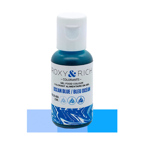 Ocean Blue Oil-Based Gel Color Roxy & Rich