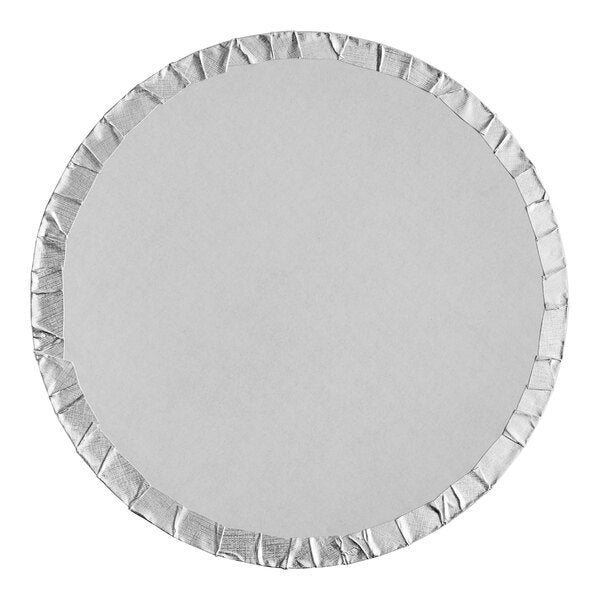 12" Silver Round Cake Drums Pk/6 Bakers Lane