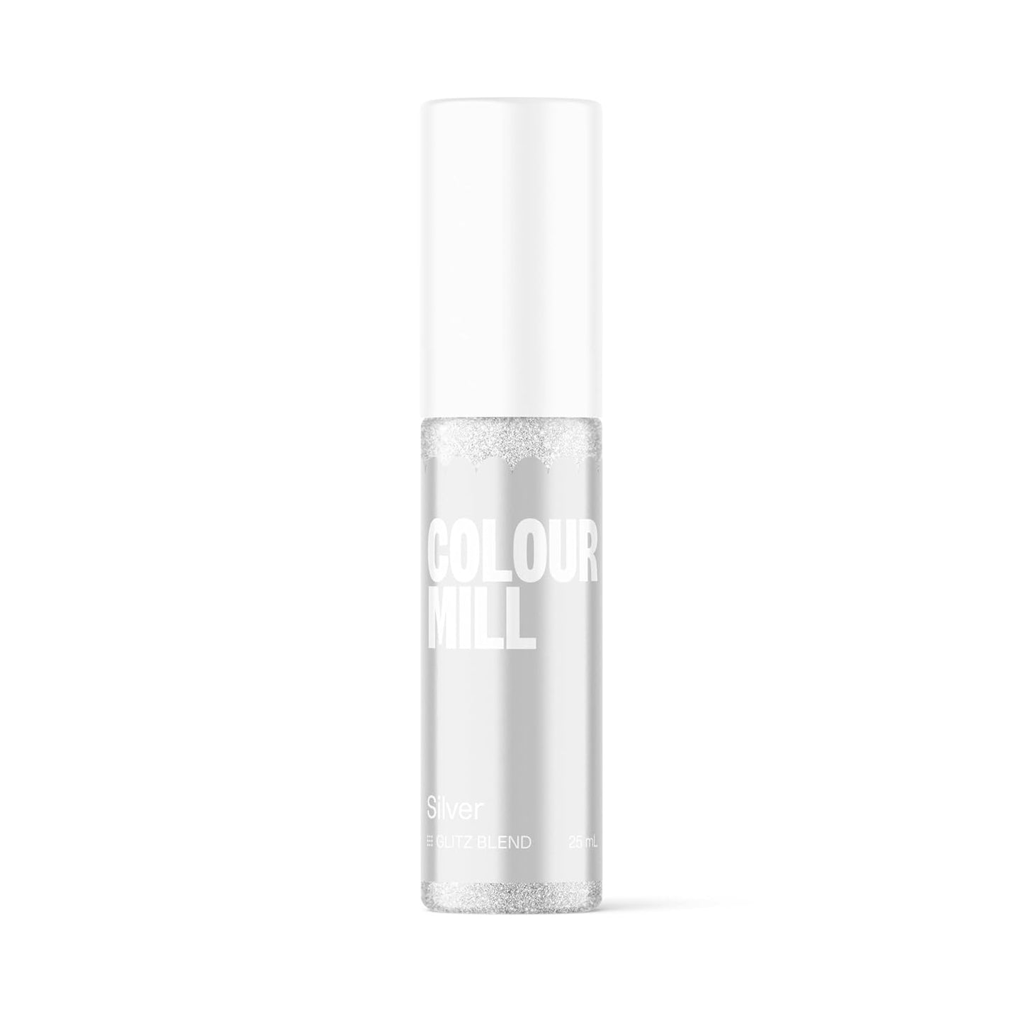Silver Glitz Blend Decorating Dust Colour Mill