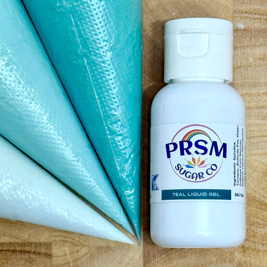 PRSM Teal Dye Free Food Color