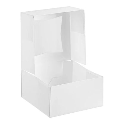 6"x6"x3" Window Bakery Box