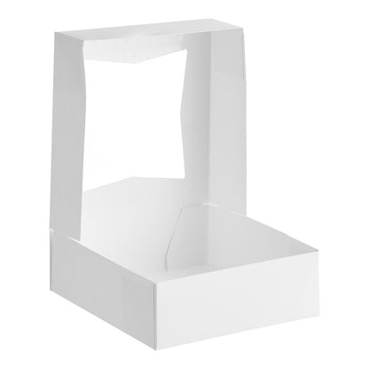 8"x8"x2.5" Window Bakery Box