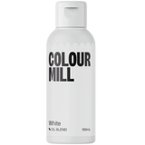 White Colour Mill 100mL Bottle