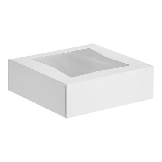 8"x8"x2.5" Window Bakery Box