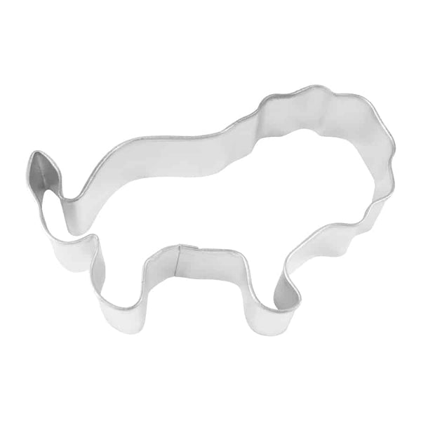 3.75" Lion Standing Metal Cookie Cutter
