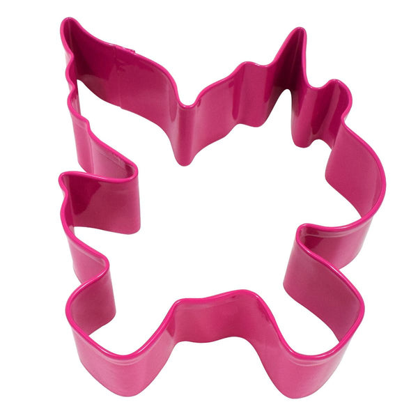 3.75" Unicorn w/Wings Coated Cookie Cutter