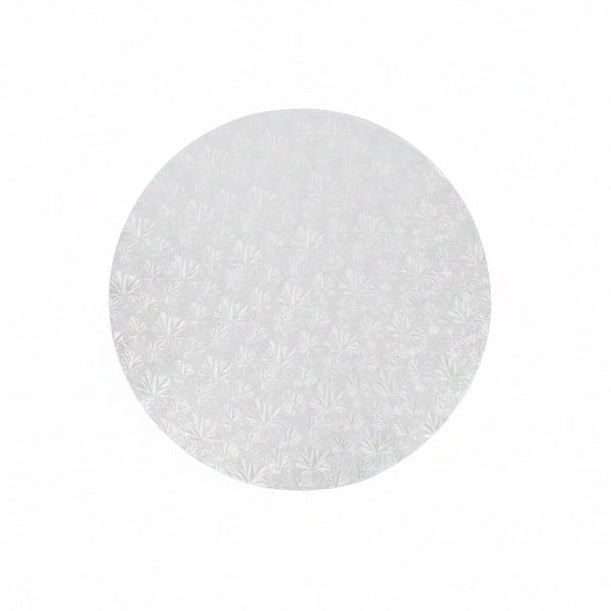 12" Silver Foil Cake Drum