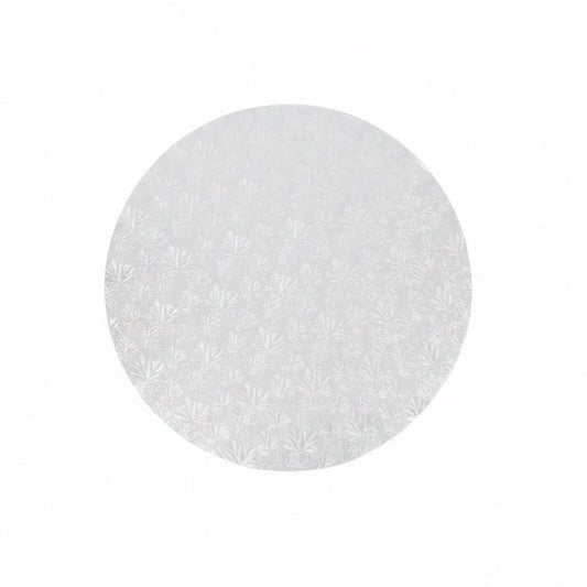 12" Silver Foil Cake Drum