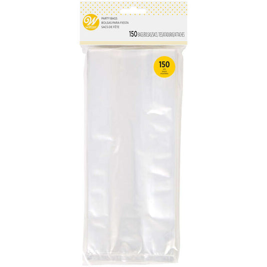 Clear Treat Bags Pk/150 Wilton