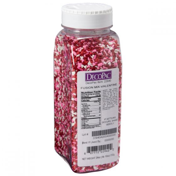 Valentine's Fusion Mix Confetti Quins 26 oz