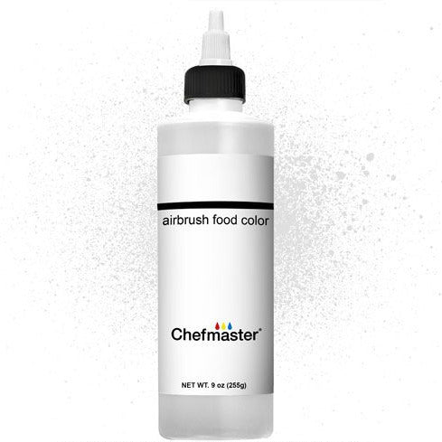 White 9 oz Airbrush Color Chefmaster