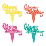 Happy Birthday Cake Picks Pk/144