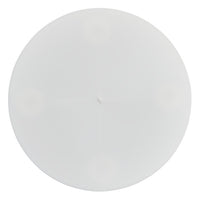 White 10" Round Separator Plate