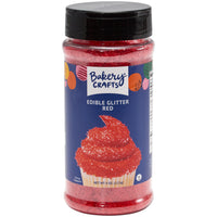 Red Edible Glitter 4 oz