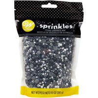 Black Stars Sprinkle Mix 10 oz Wilton