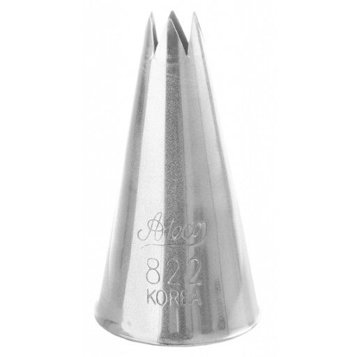 Tip 822 Open Star Cake Decorating Tip #822 by ATECO