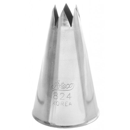 Tip 824 Open Star Cake Decorating Tip #824 by ATECO