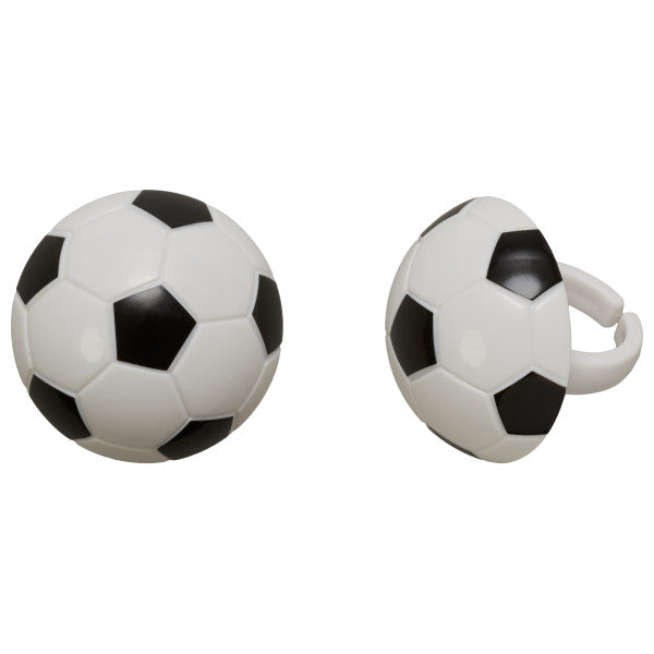 Soccer Cake Rings Pk/144