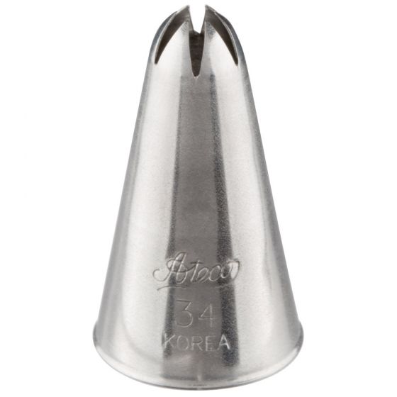 ATECO 34 Closed Star Cake Decorating Tip